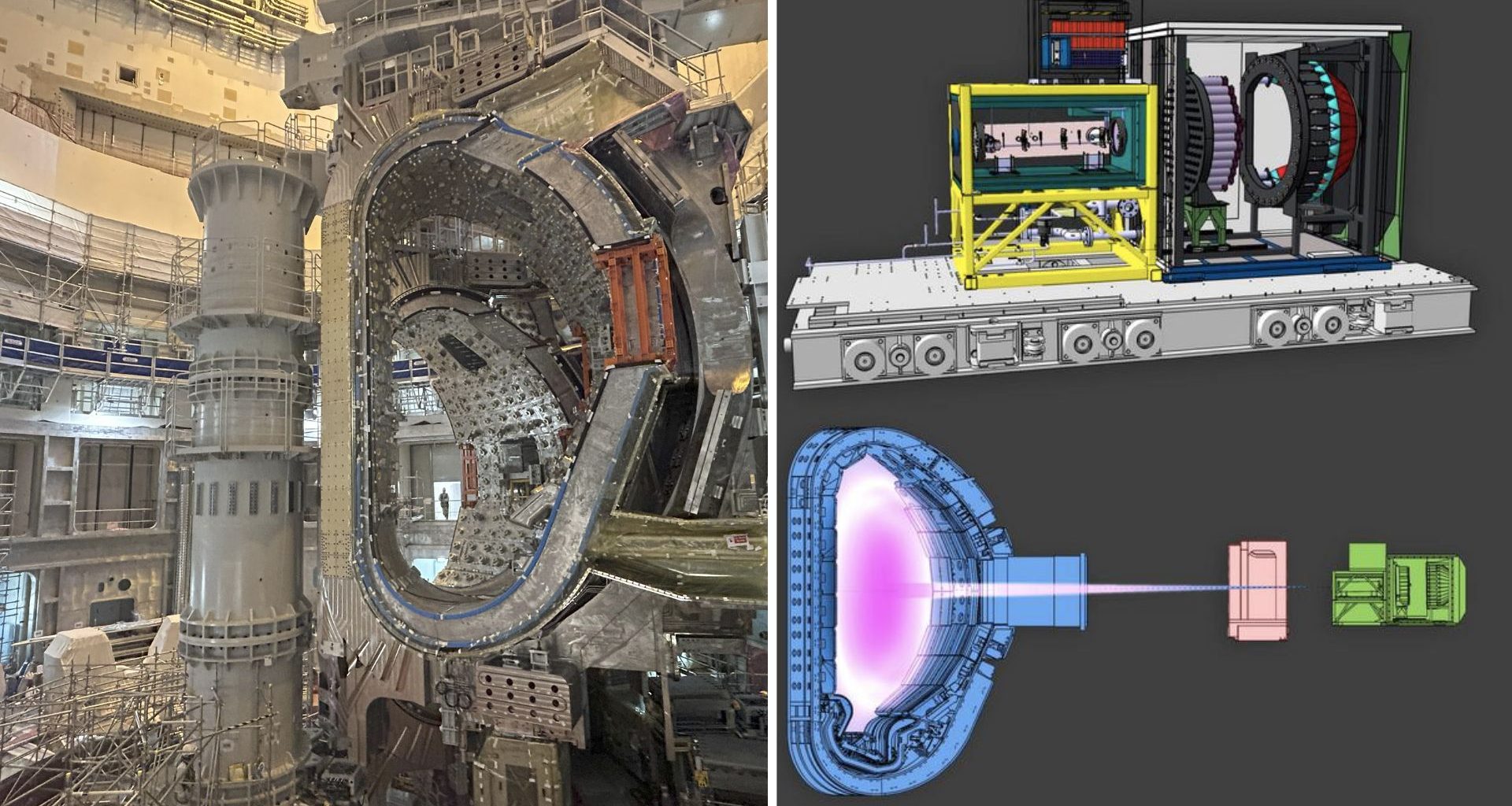 Reator de fusão ITER ganha espectrômetro para rastrear nêutrons de alta energia.