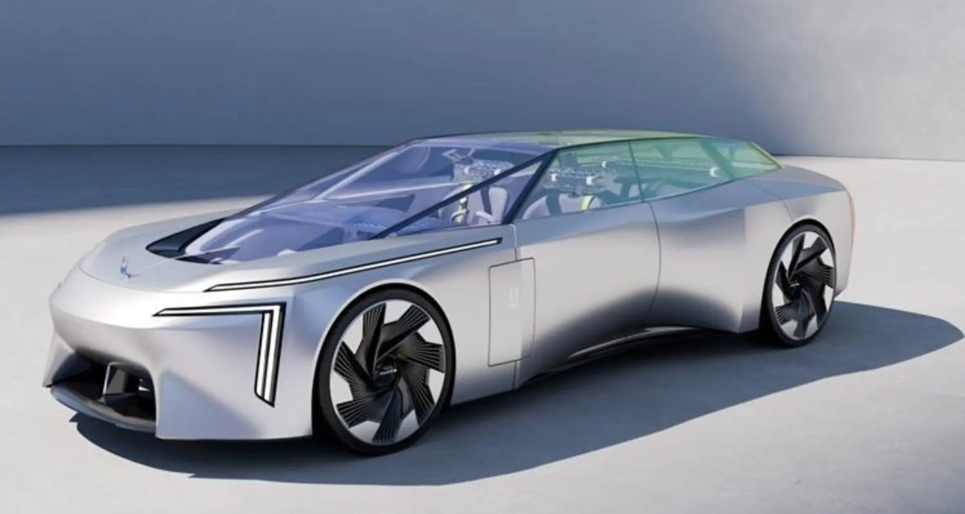 Avatr Vision Xpectra estreia com central de IA em vórtice e cabine de vidro.