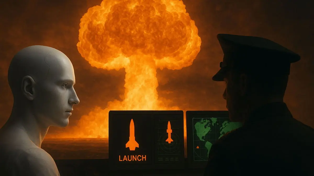 "O apocalipse está próximo": Especialistas alertam que a IA pode iniciar uma guerra nuclear.