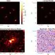 Rara Cruz de Einstein de 5 imagens desvenda estrutura gigante e invisível escondida no espaço.