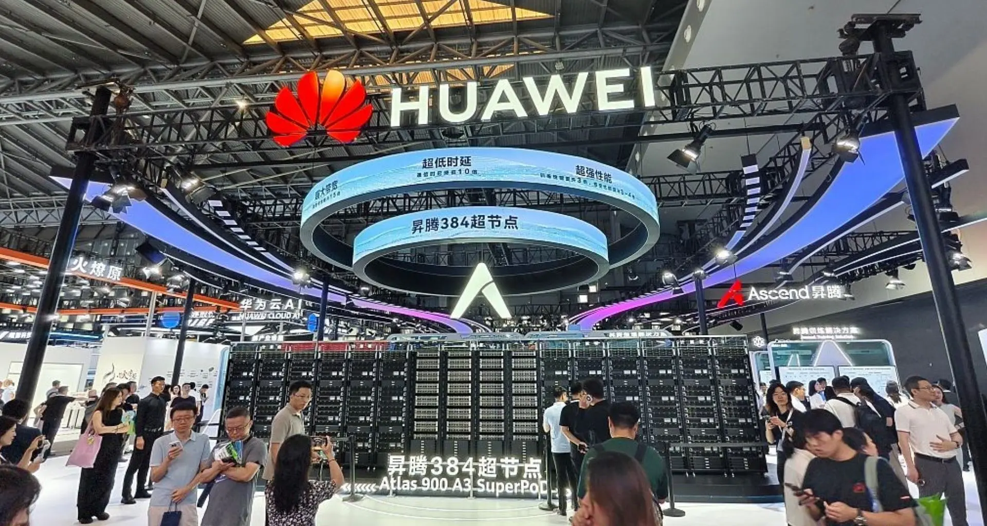Huawei lança o supercomputador de IA 'mais potente do mundo' e desafia a Nvidia.