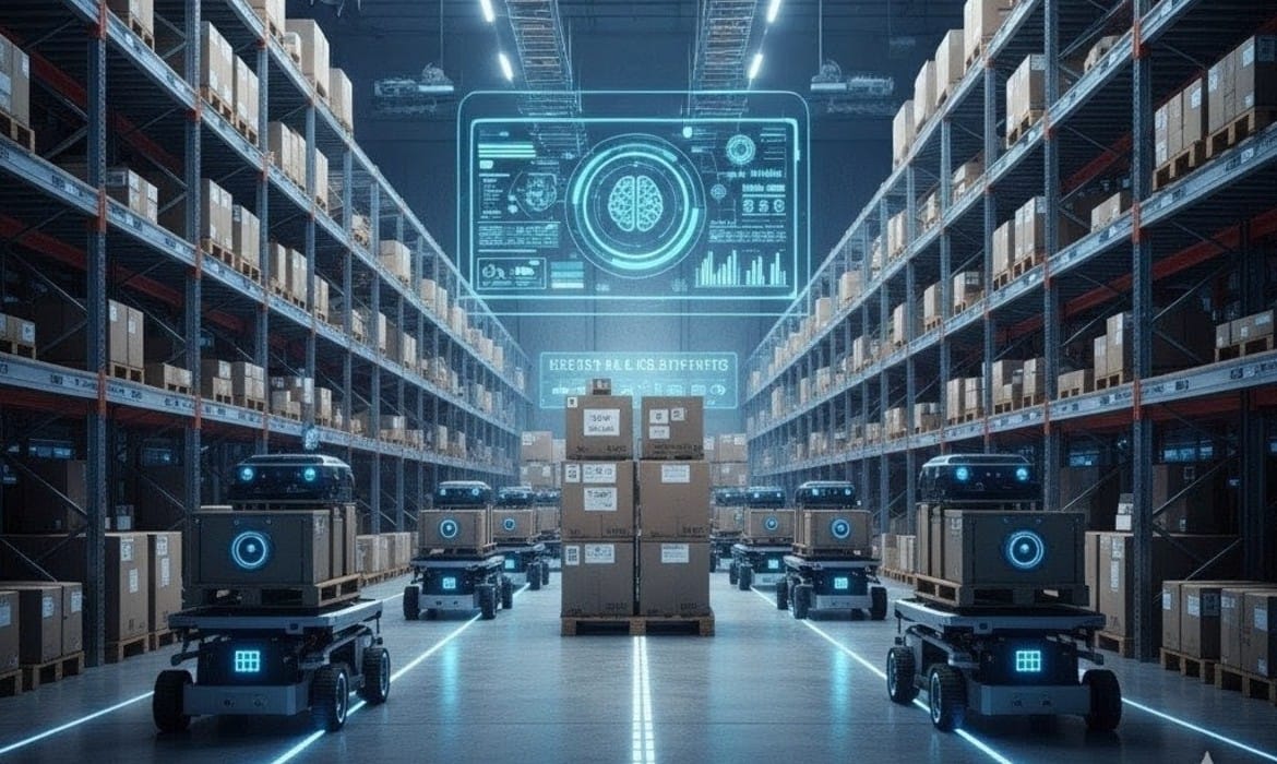 Inteligência Artificial revolucionando a logística do mercado imobiliário.