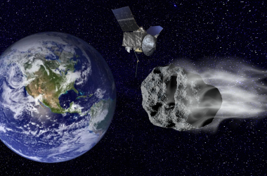 O asteroide 'Deus do Caos' Apophis passará perto da Terra em abril de 2029, e 3 sondas vão observar.