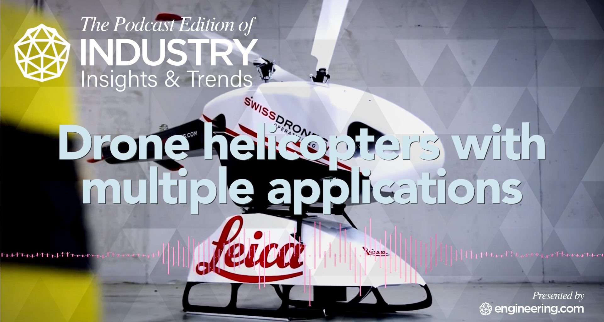 Drones helicópteros chegam com soluções inovadoras para diversas áreas.