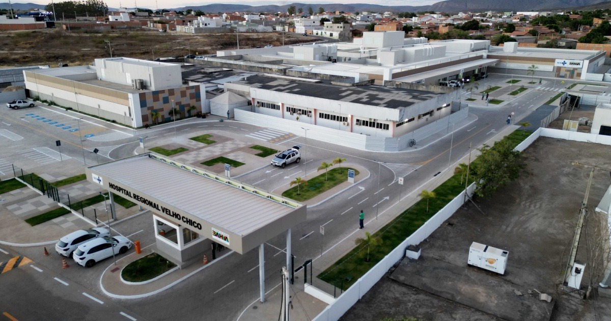 Ibotirama ganha o novo Hospital Velho Chico, uma obra da SIAN Engenharia.