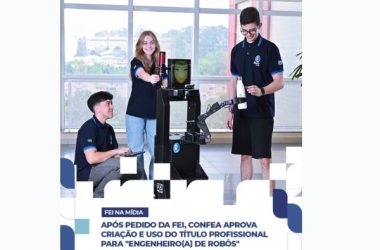 É oficial! A FEI agora tem graduação em Engenharia de Robôs, preparando o futuro da engenharia no Brasil.