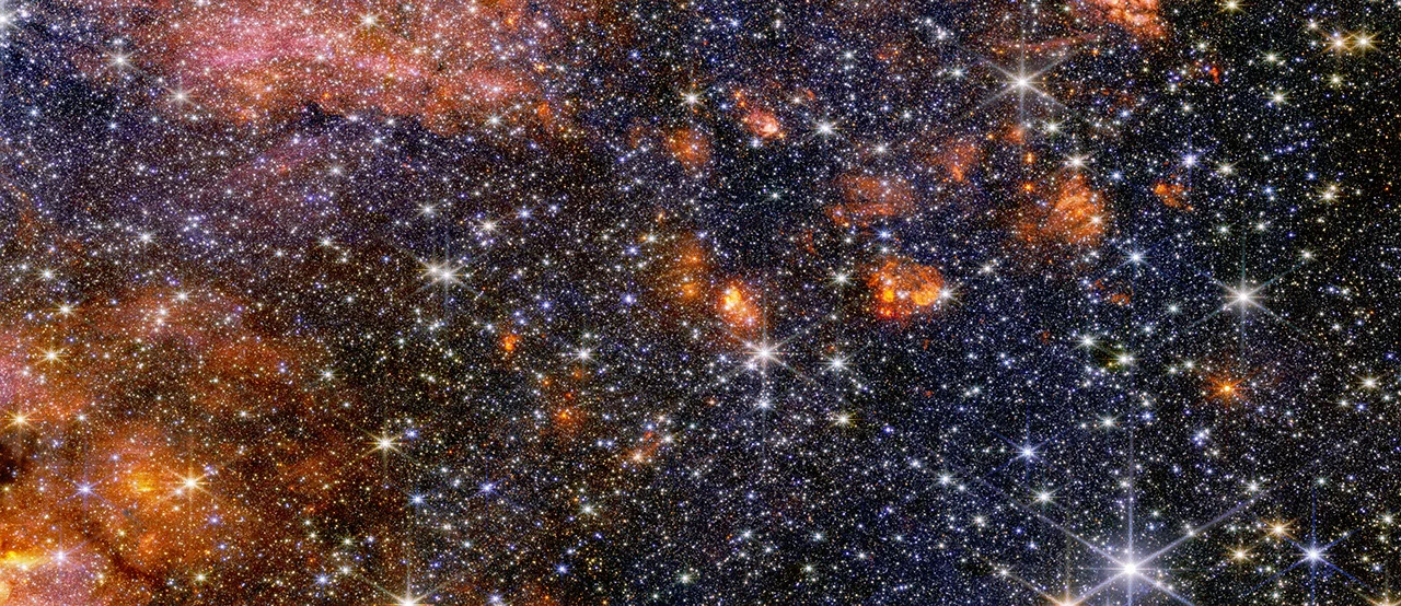 Telescópio Webb explora o maior berçário de estrelas da nossa galáxia, a Via Láctea.