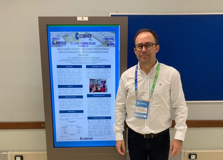 UniSatc mostra projeto de economia de energia em congresso nacional de engenharia que pode revolucionar o Brasil