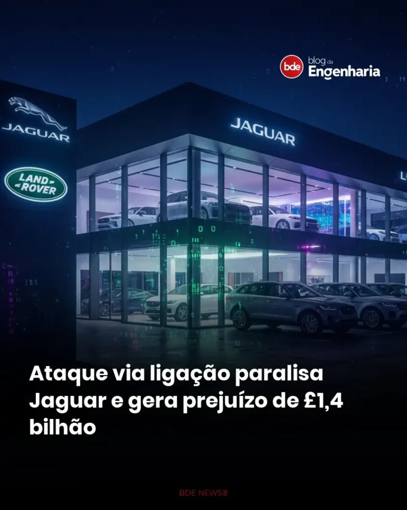 Ataque Cibernético: Jaguar Land Rover Perde £1,4 Bilhão