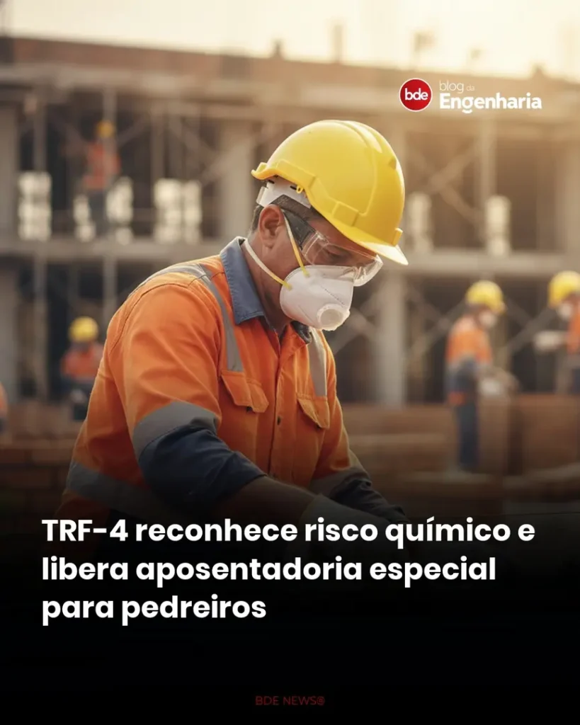 Aposentadoria para Pedreiros: Justiça Reconhece Risco Químico