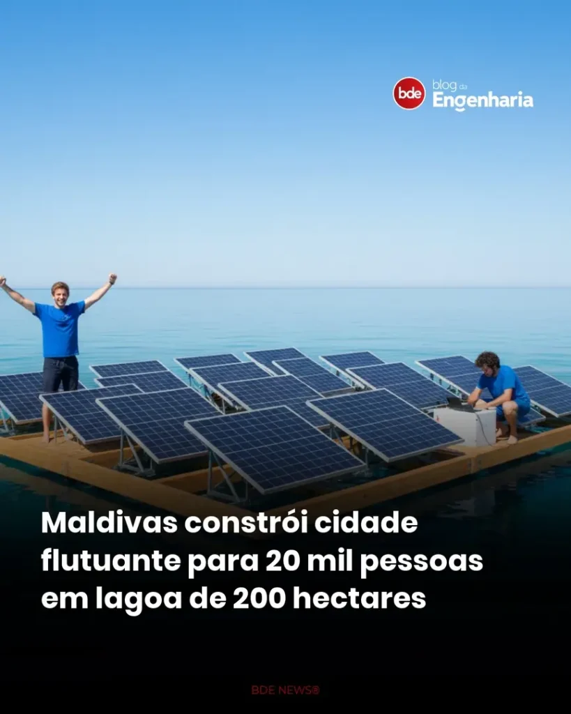 Ilhas Solares Flutuantes: O Futuro das Maldivas