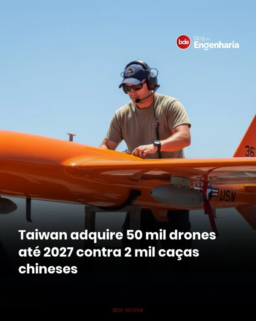 Taiwan: 50 Mil Drones Para Enfrentar Aérea Chinesa