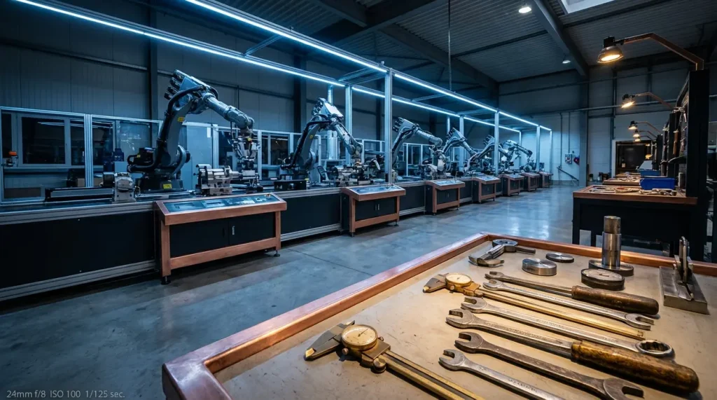 China domina 40% do mercado global de engenharia mecânica com subsídios