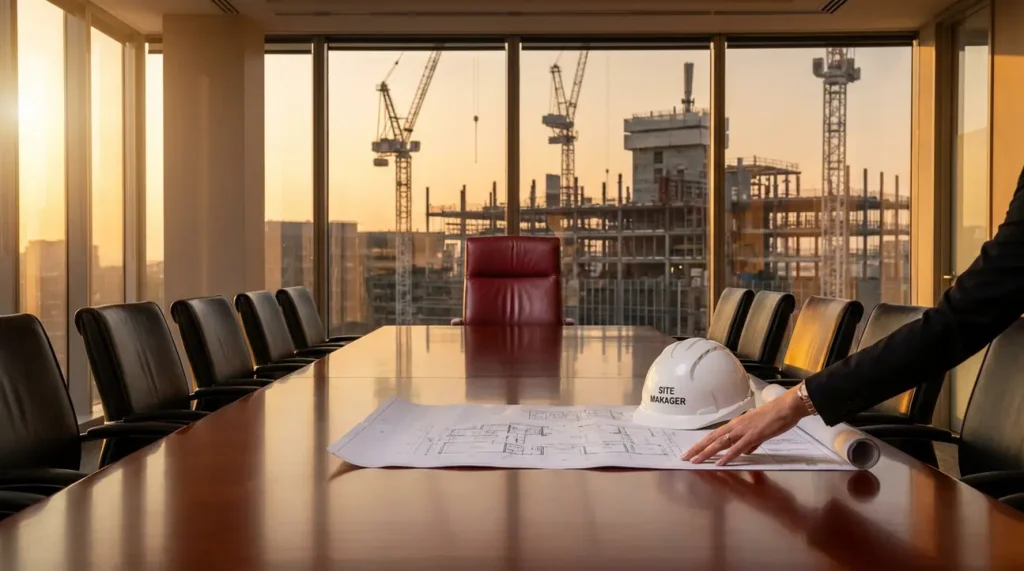 Mariana Rocha é a única mulher na diretoria nacional da construção civil