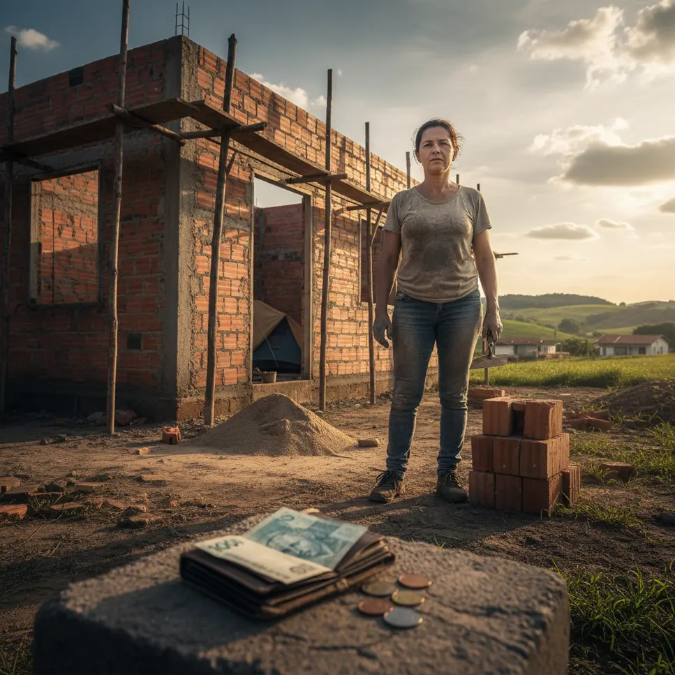 Secretária constrói casa de três andares sozinha com R$ 160 iniciais em Belo Horizonte