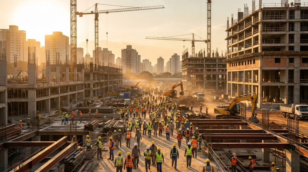 Renova DF oferece 1.100 vagas com bolsa de salário mínimo para construção civil