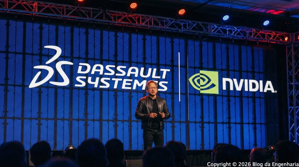 “Tudo Será Representado em um Virtual Twin”: A Visão de Jensen Huang Para o Futuro da Engenharia