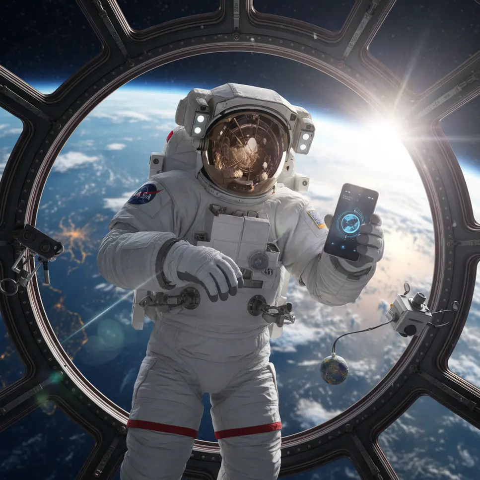 NASA certifica smartphones para missões Crew-12 e Artemis II em 2026.