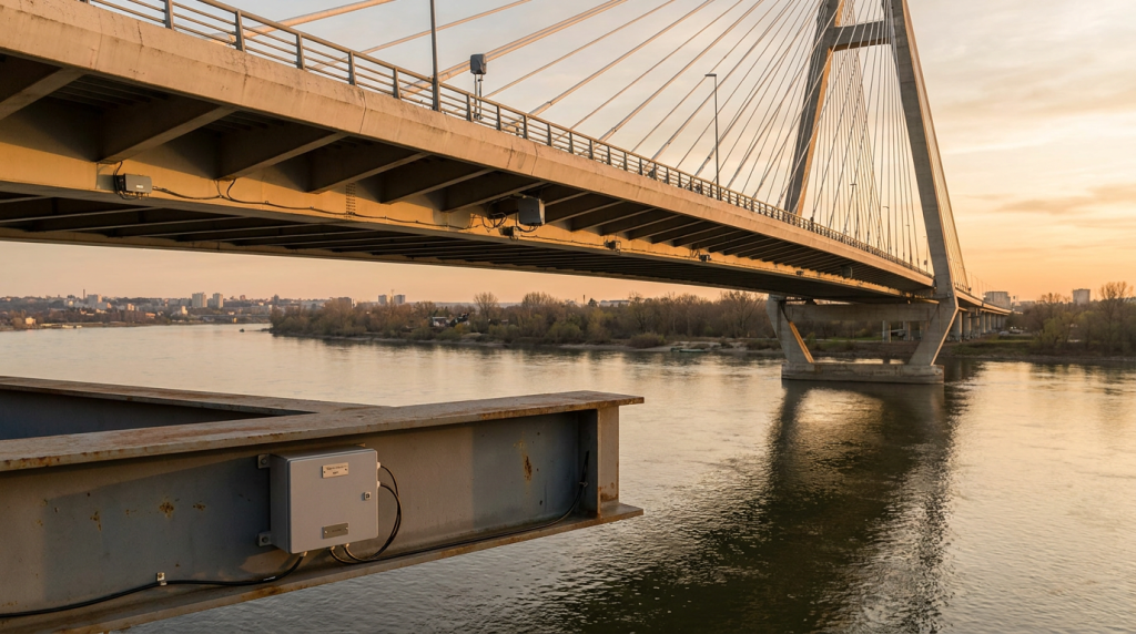 Pontes inteligentes: sensores IoT que avisam antes do colapso