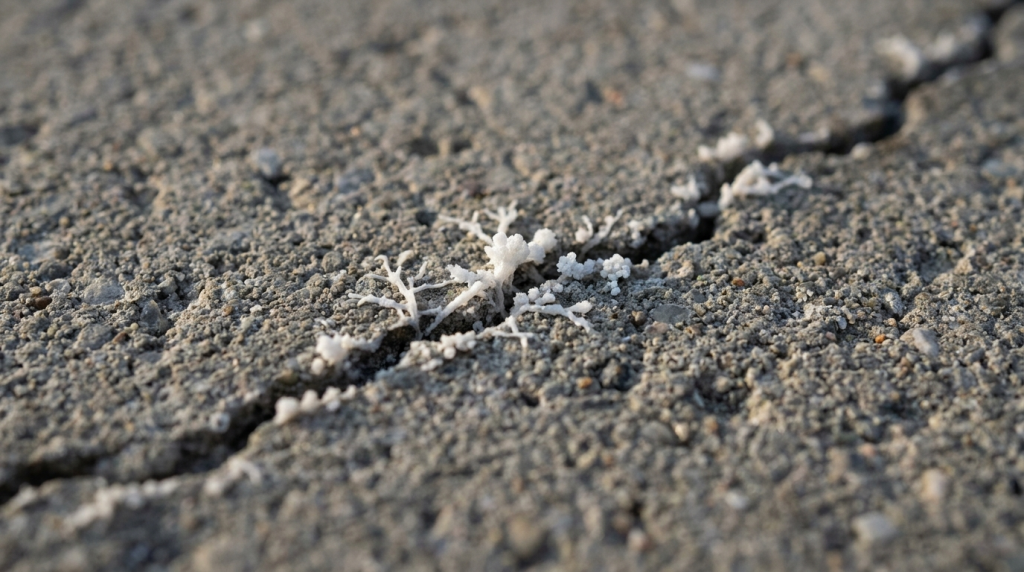 Concreto autorregenerativo: o material que cicatriza sozinho