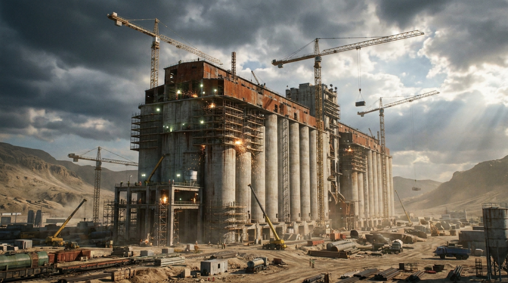 Protótipo de silo Sentinel inicia construção com custo que supera US$ 155 bilhões