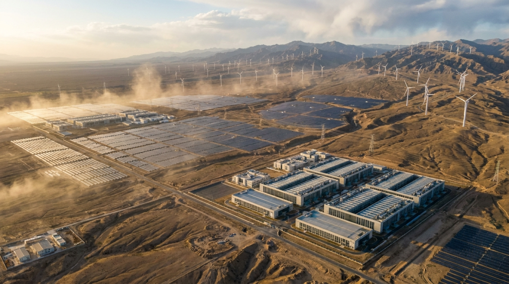 China investe US$ 502 bilhões em energia verde para suprir demanda de IA