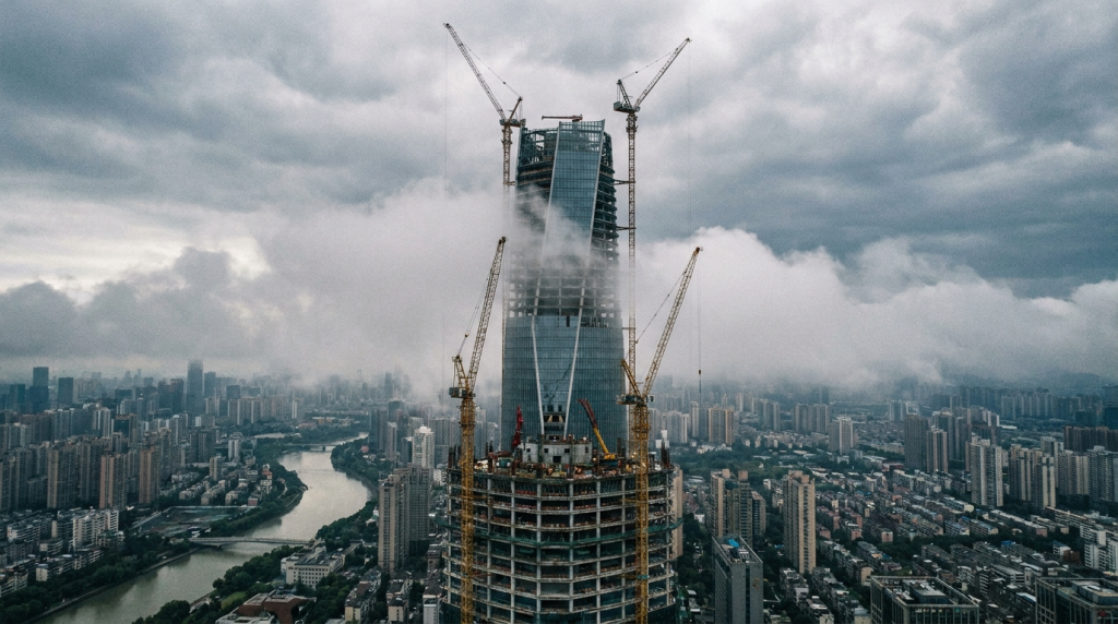 Panda Tower de 489 metros será o edifício mais alto de Chengdu em 2027