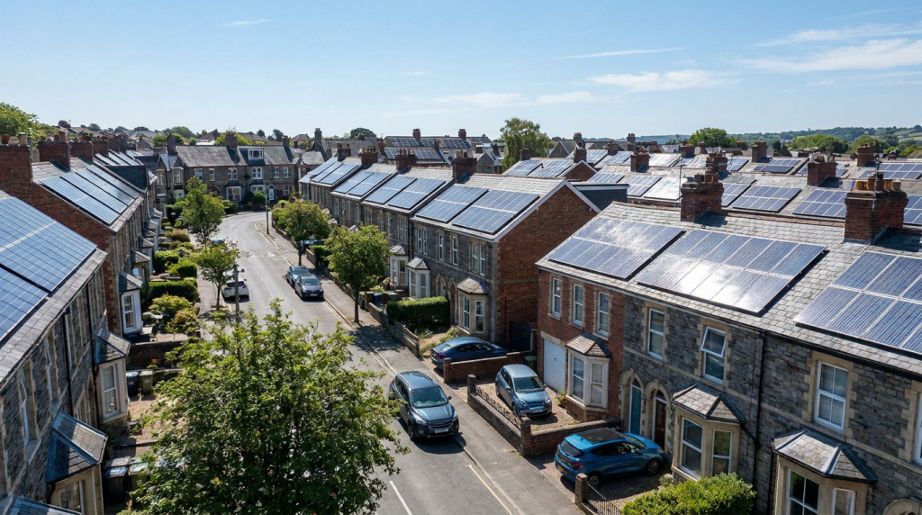 Reino Unido investe £15 bilhões para triplicar energia solar em residências até 2030