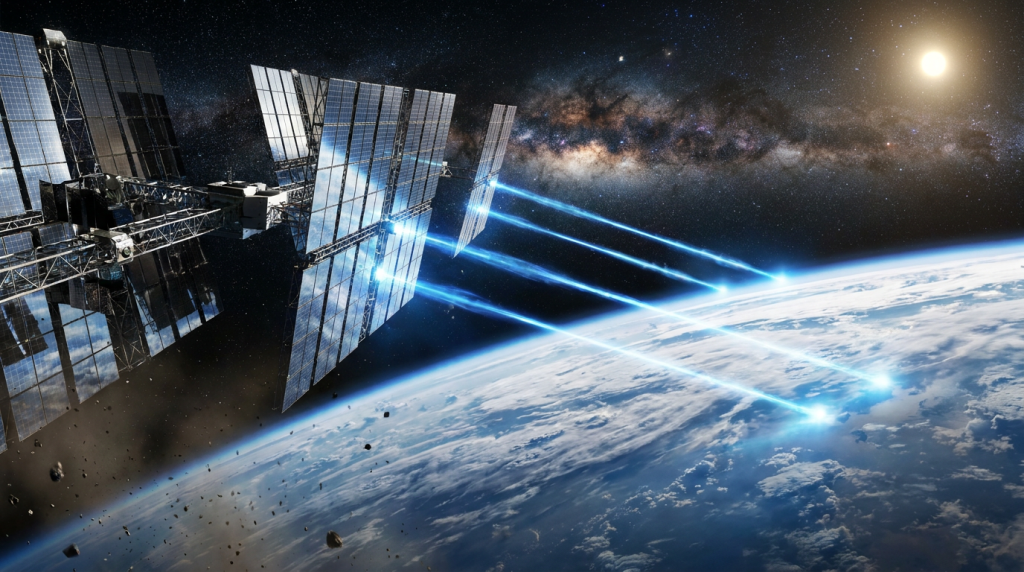 Satélites geram 10 vezes mais energia com rede elétrica espacial sob demanda
