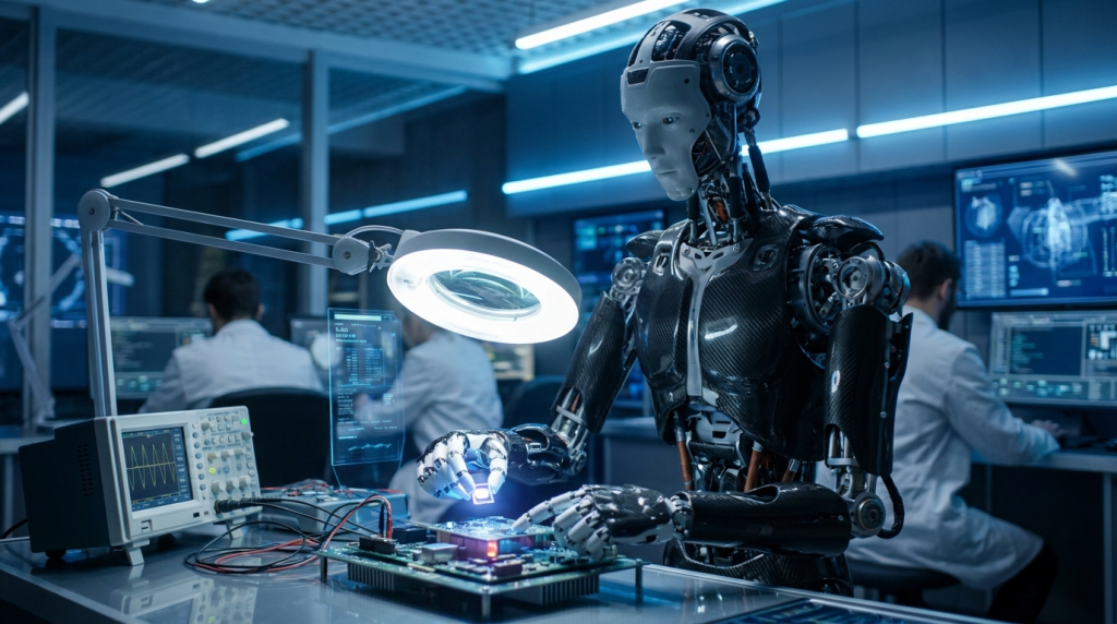 Helix 02 executa tarefa autônoma de 4 minutos com 61 ações