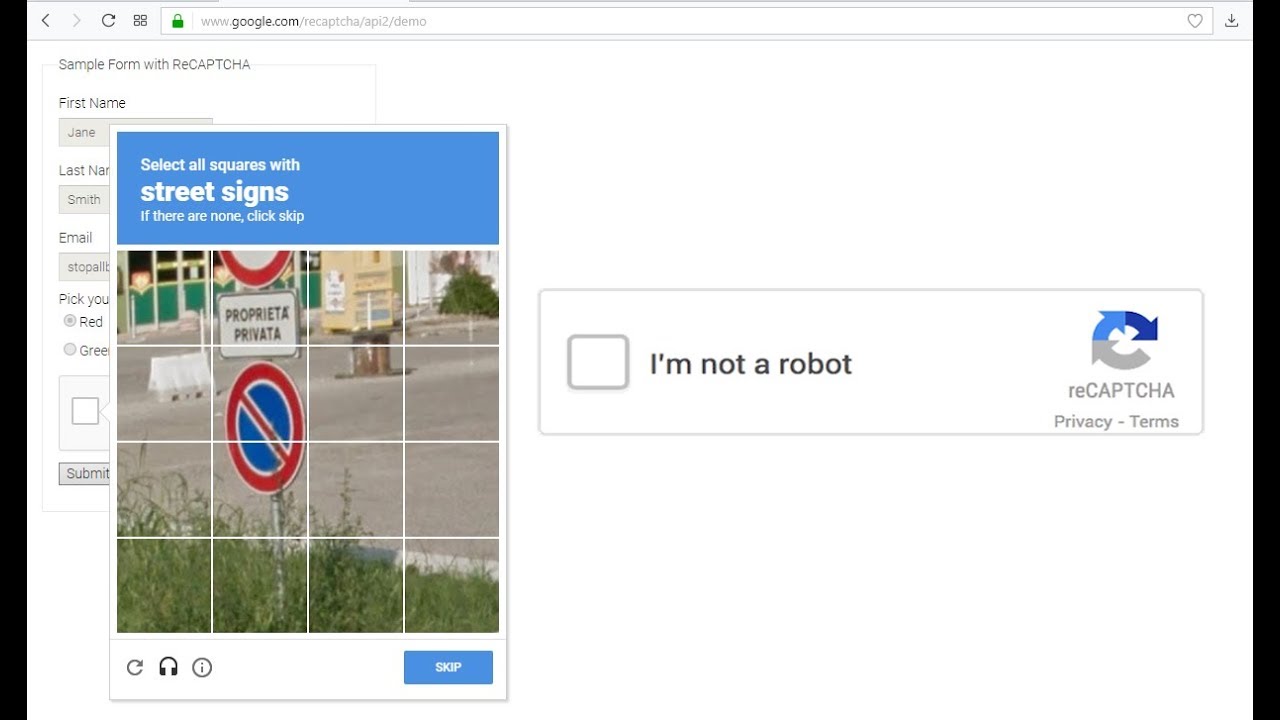 a evolução do CAPTCHA